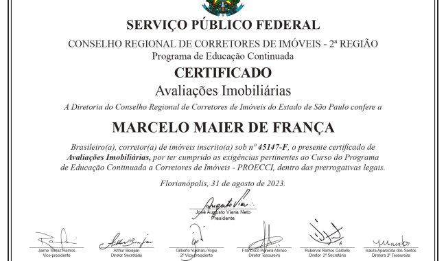 Avaliao e precificao de imveis urbanos e rurais